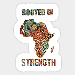 Africa routed in strength. Sticker